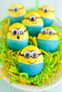 Dyed-Minion-Easter-Eggs